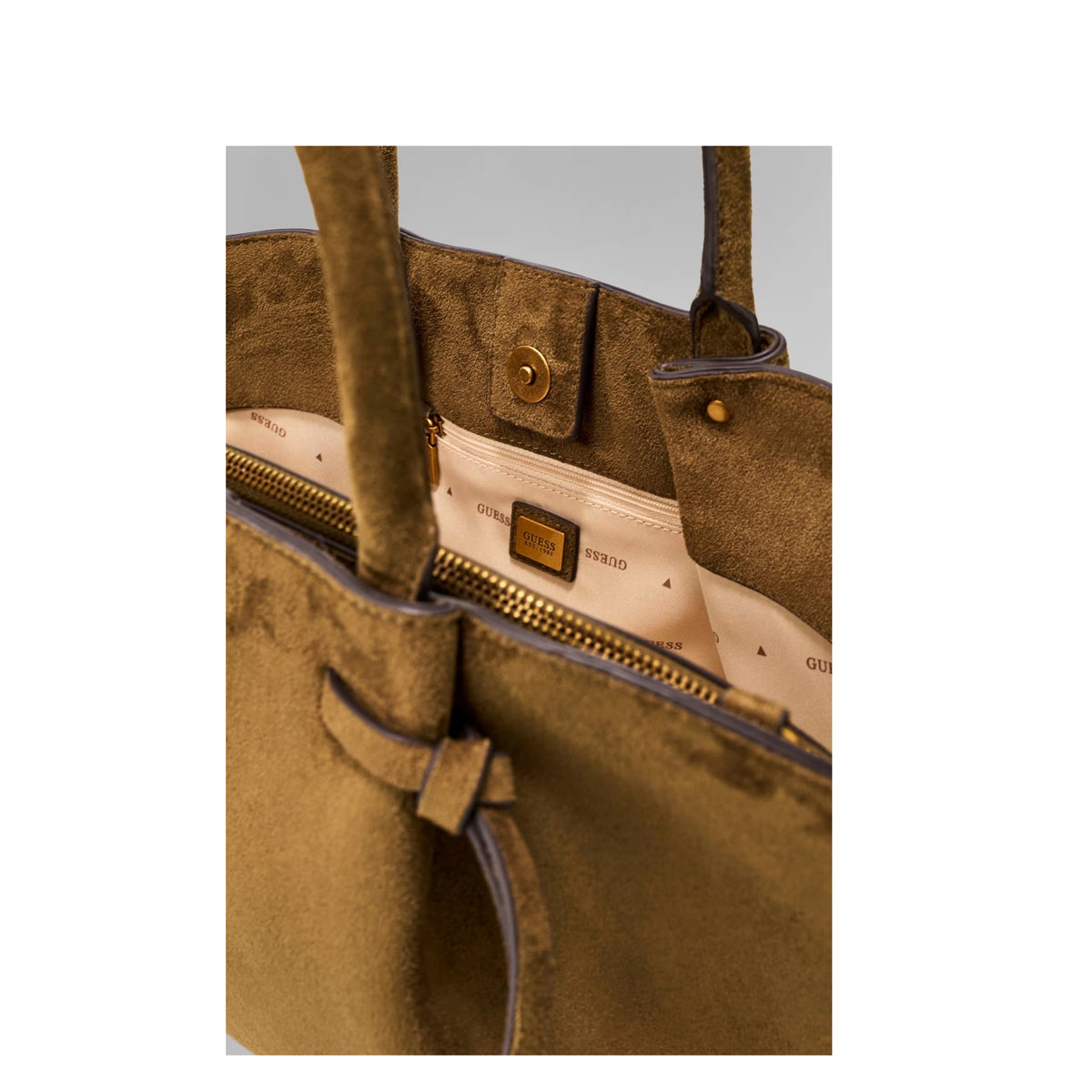 Sac à main Allegra Suede Guess