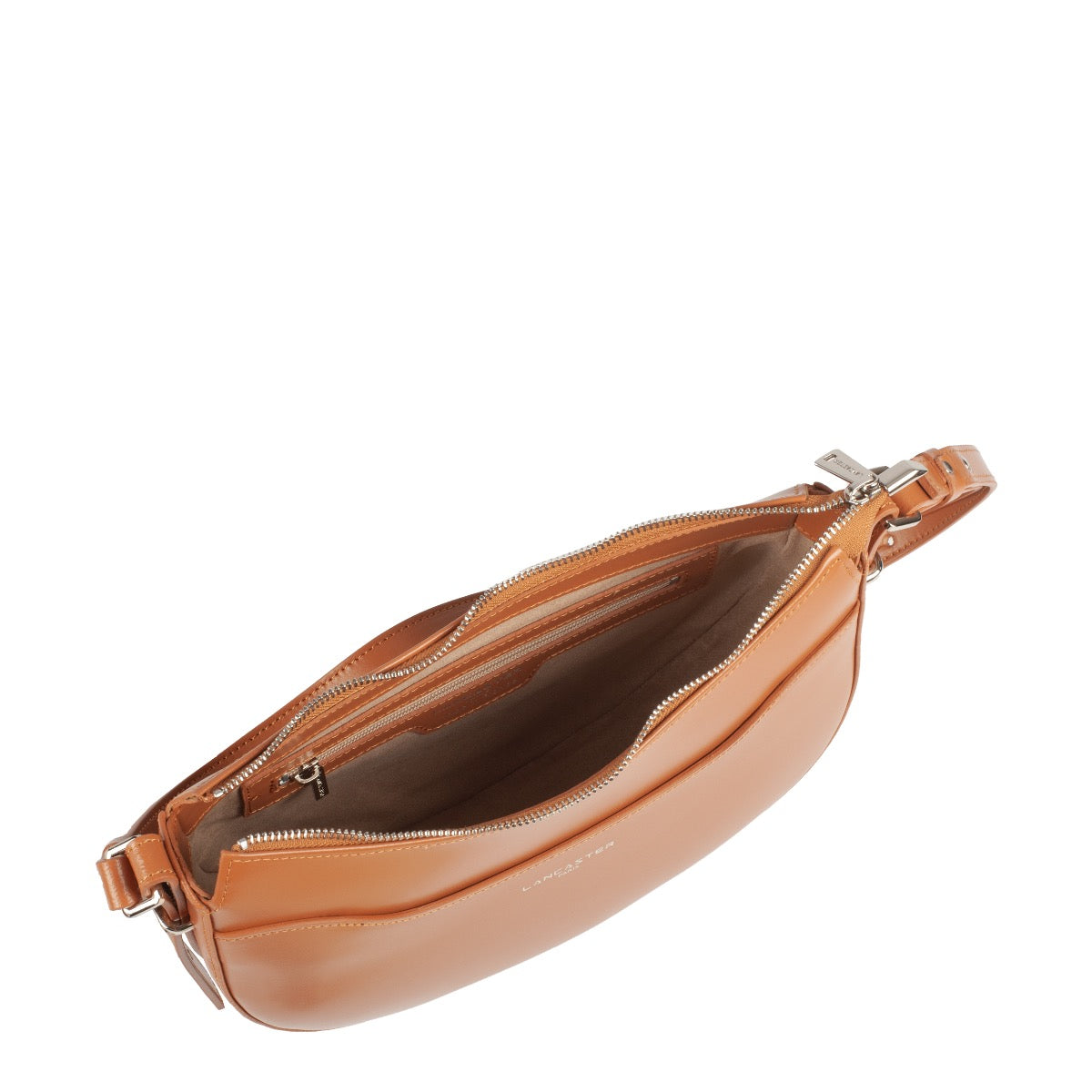 Sac demi lune en cuir Suave Ace Lancaster – vue 4
