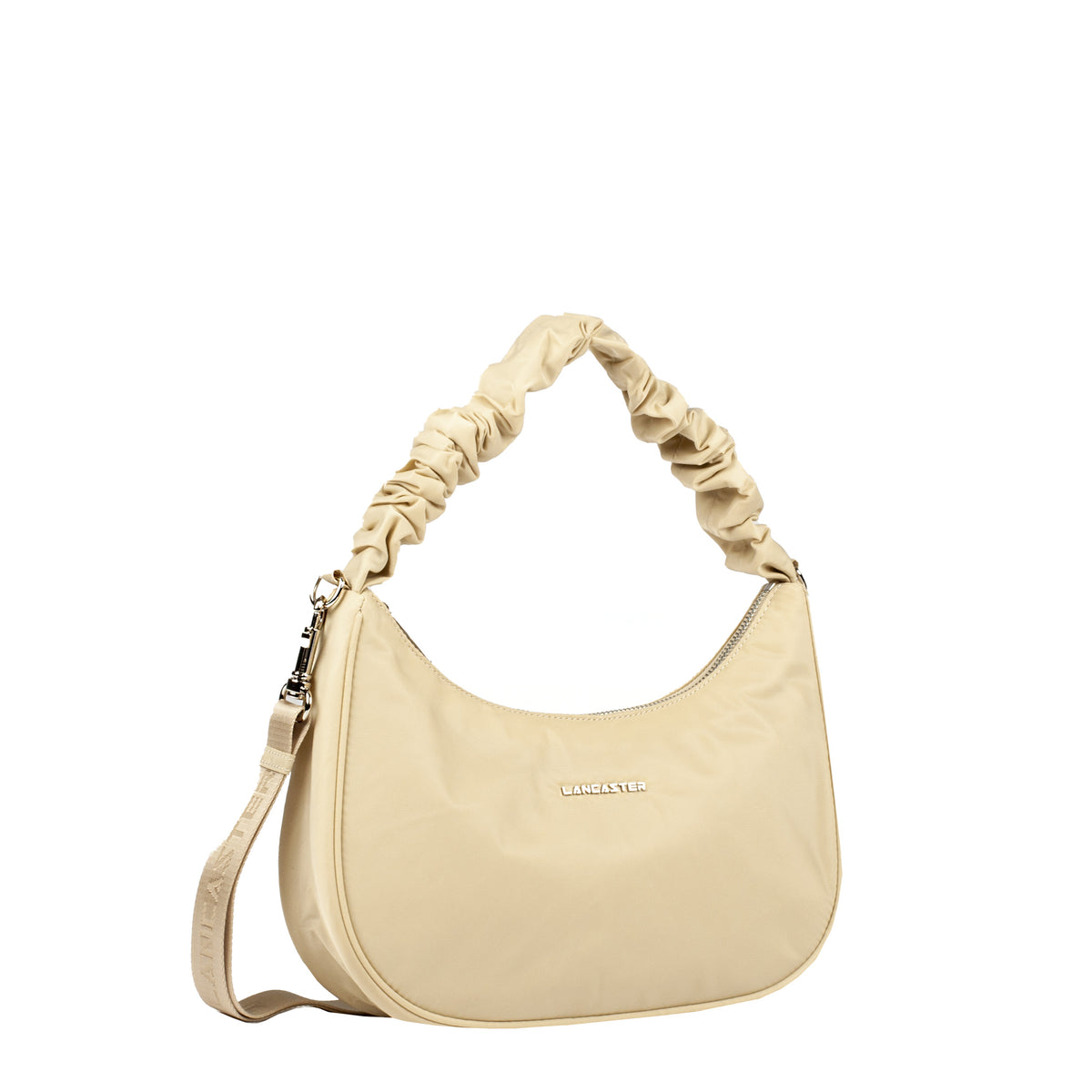 Sac épaule Basic Chouchou Beige Lancaster – vue 2