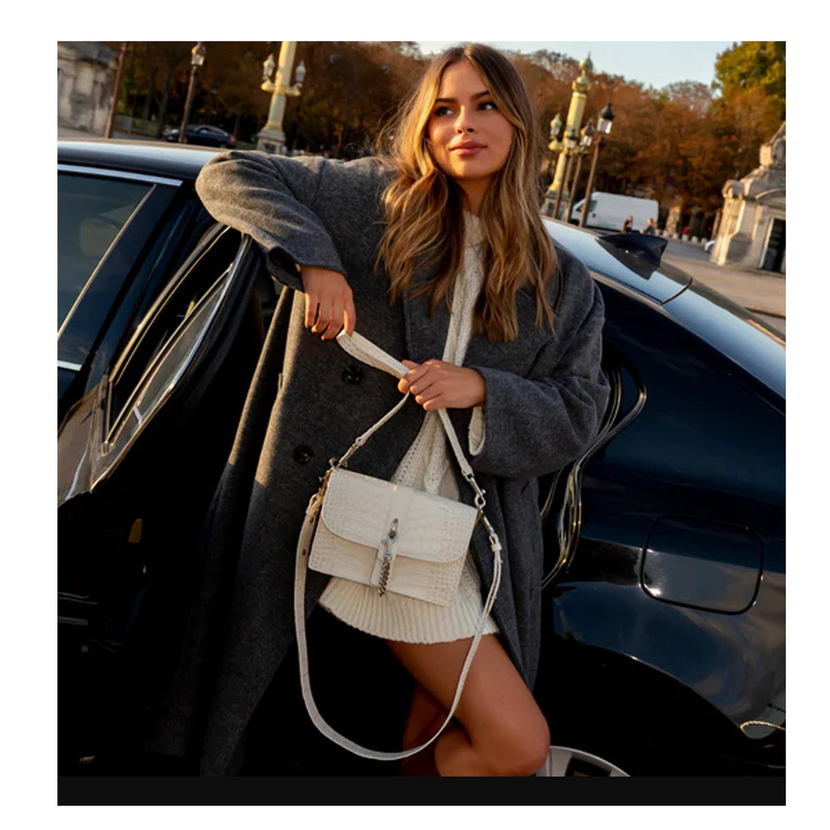 Sac trotteur en cuir Jodie Lancaster – vue 6