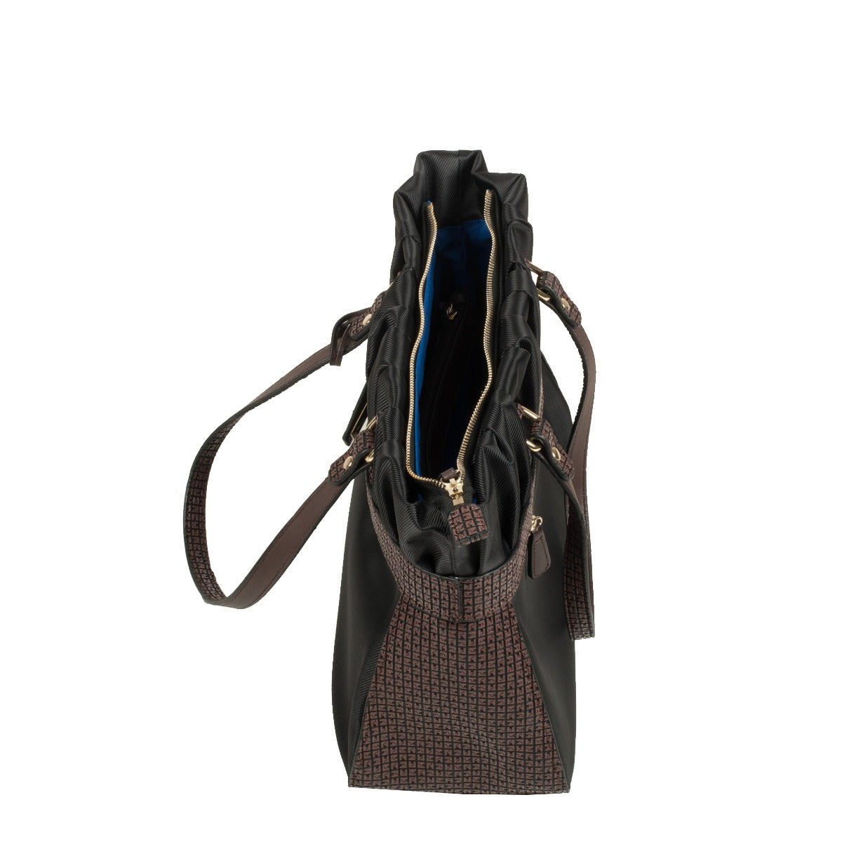 Sac noir Vinyle Cancal Ted Lapidus – vue 5
