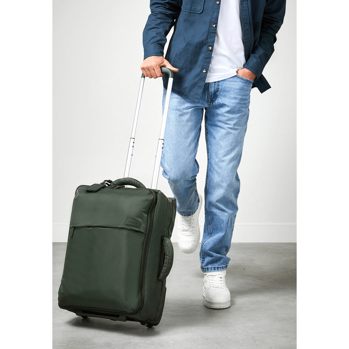 Valise cabine 55cm 2 roues Foldable Plume Lipault – vue 6